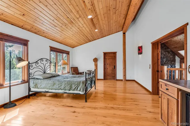 a view of a living room and dining room