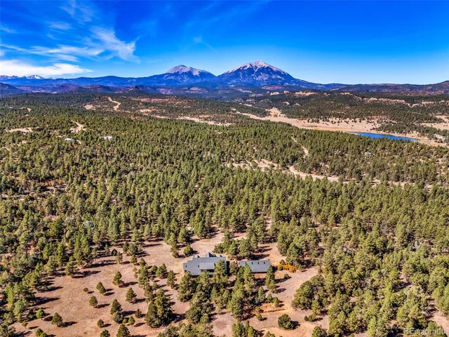 a view of a city with sunset