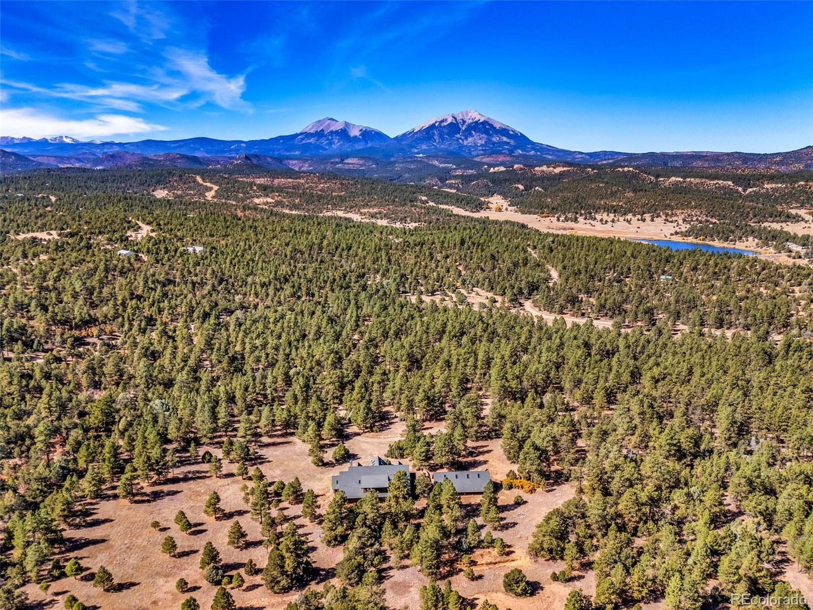 23100 Spirit Mountain Road Aguilar, CO 81020 - Photo 5 of 41 a view of a city with sunset