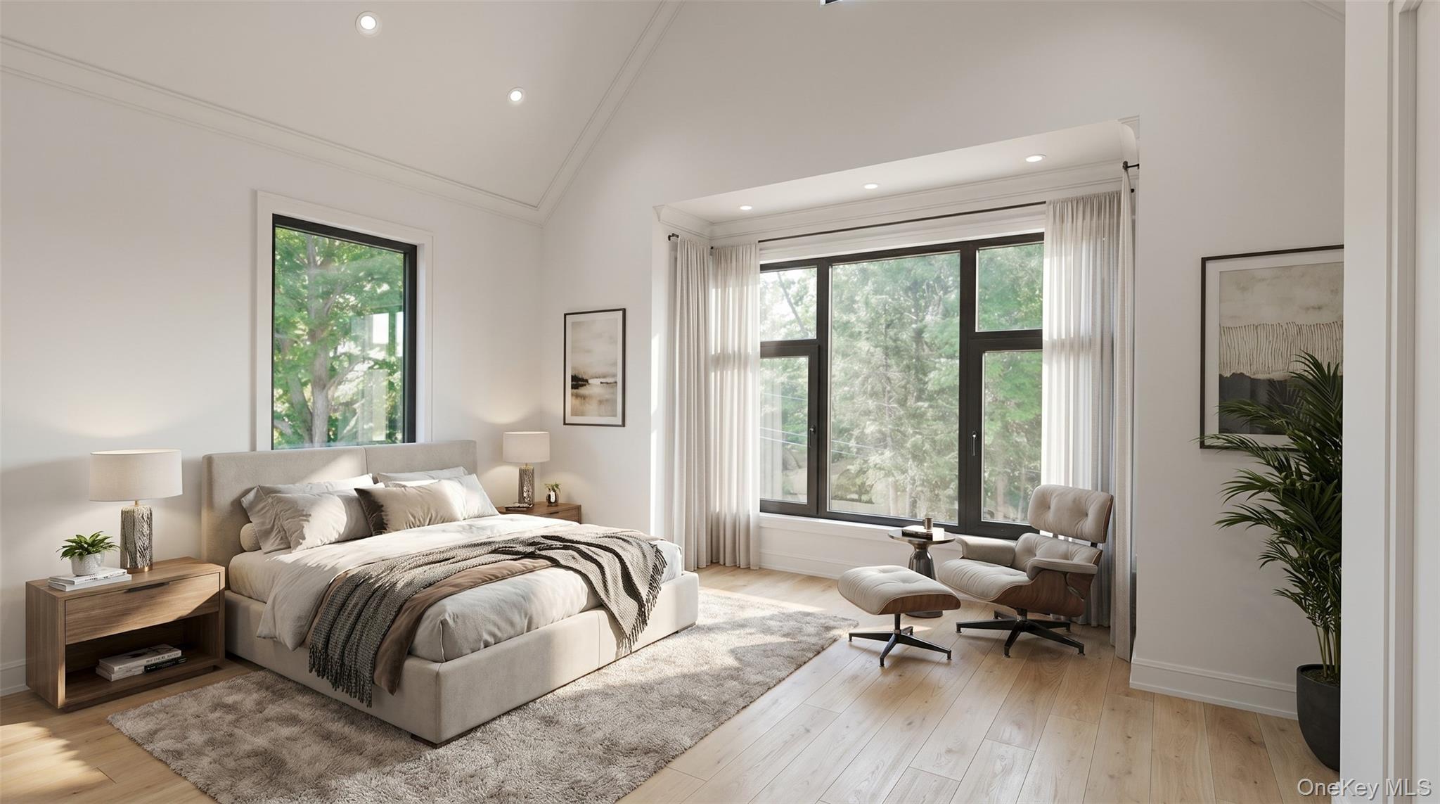 515 Long Ridge Road Bedford, NY 10506 - Photo 12 of 22 Bedroom, AI Rendering