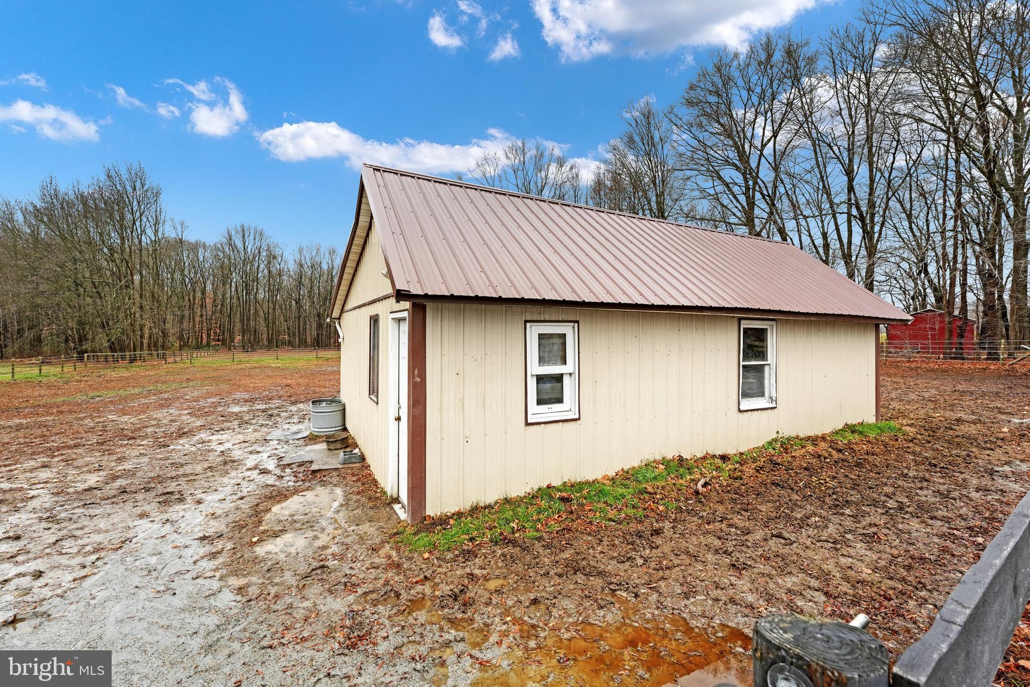 124 Nottingham Road Elkton, MD 21921 - Photo 13 of 33 3 stall run in with att. feed/tack room