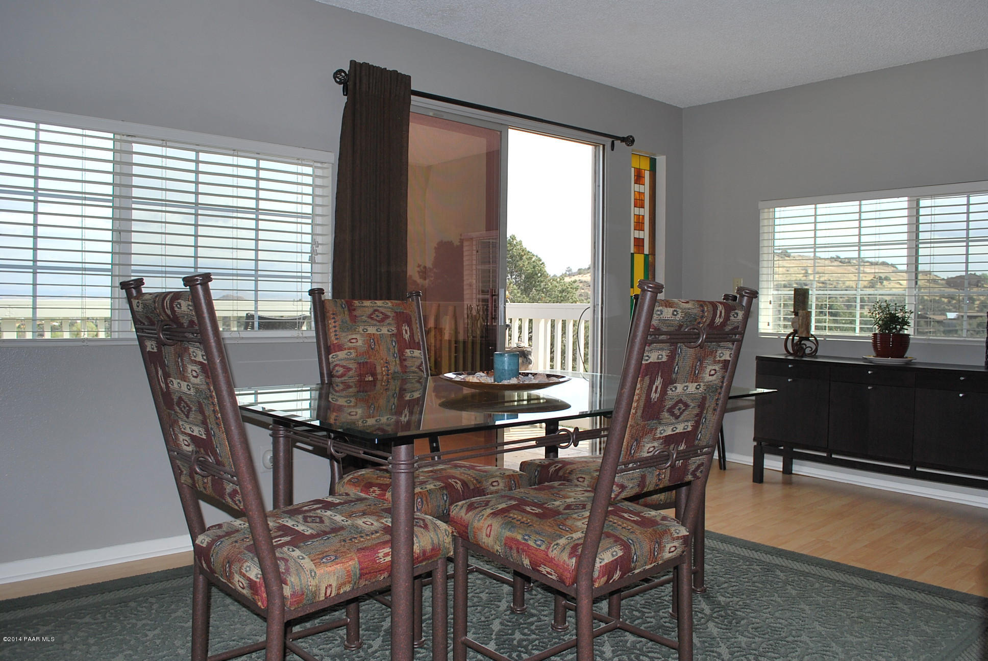 2701 Ridge Road Prescott, AZ 86301 - Photo 20 of 39 a view of a dining room with furniture and window
