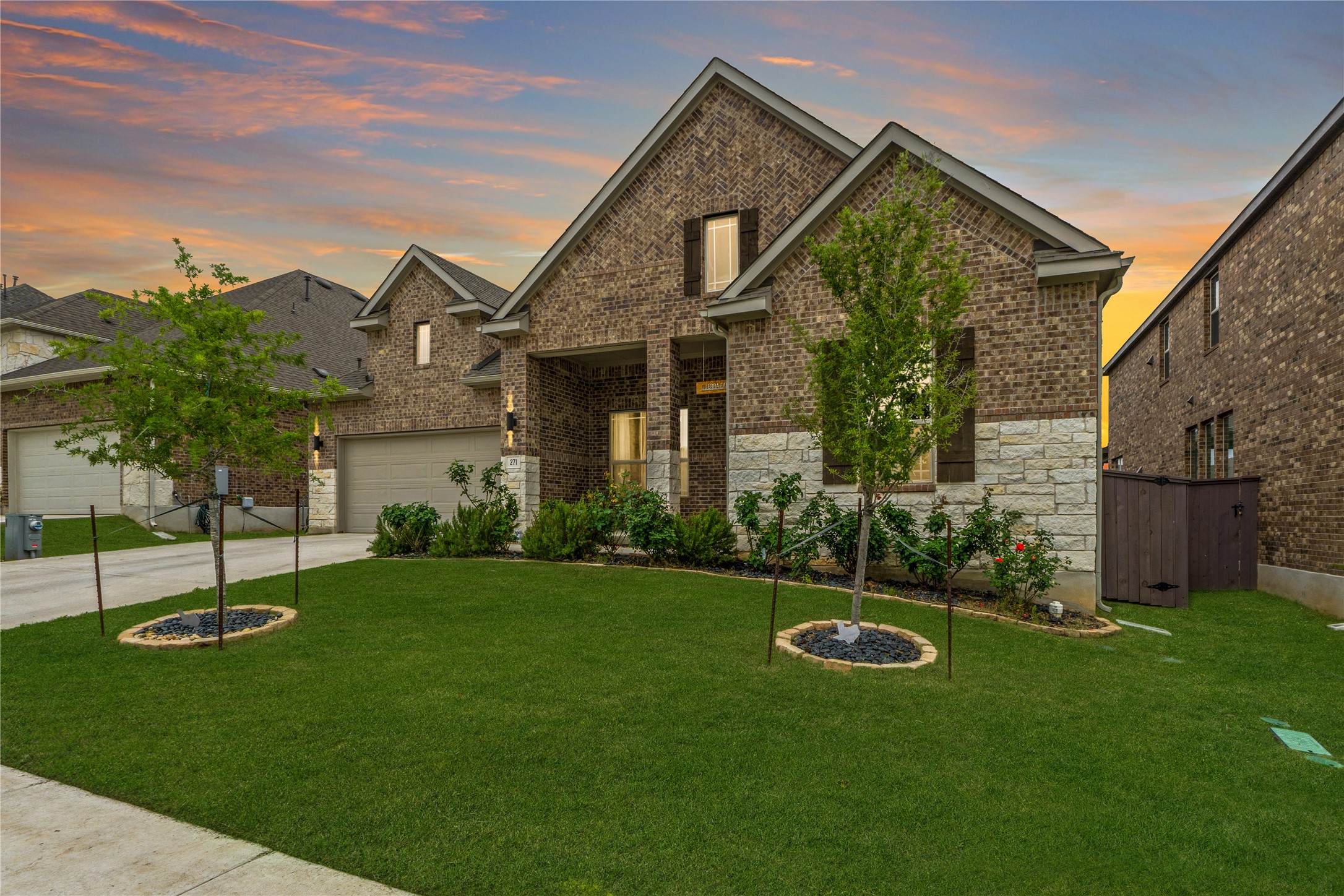 271 Tubman Drive Kyle, TX 78640 - Photo 1 of 40 a view of a house with a yard and pathway