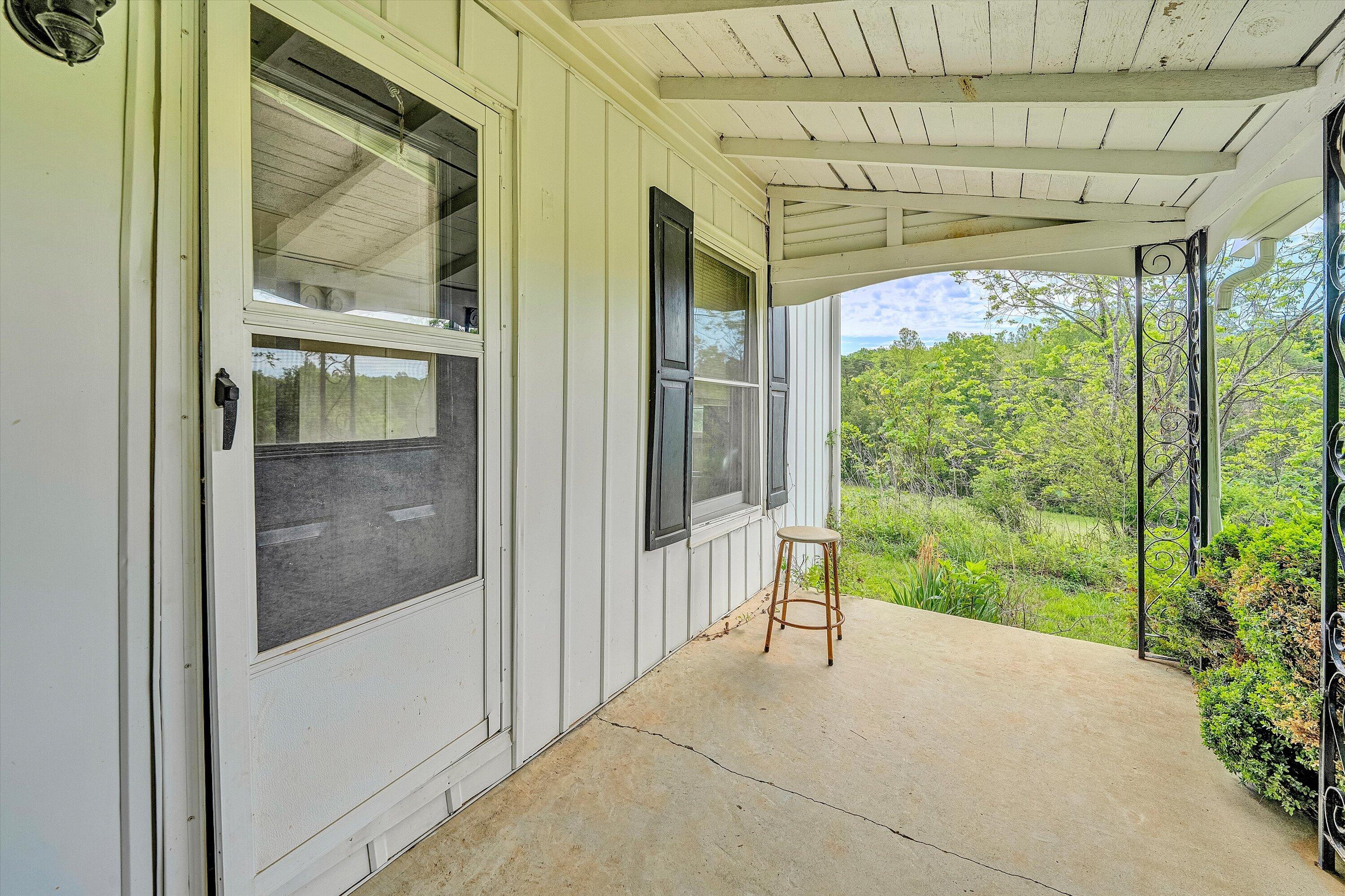 5328 White House Road Moneta, VA 24121 - Photo 4 of 39 a view of a glass door with a balcony
