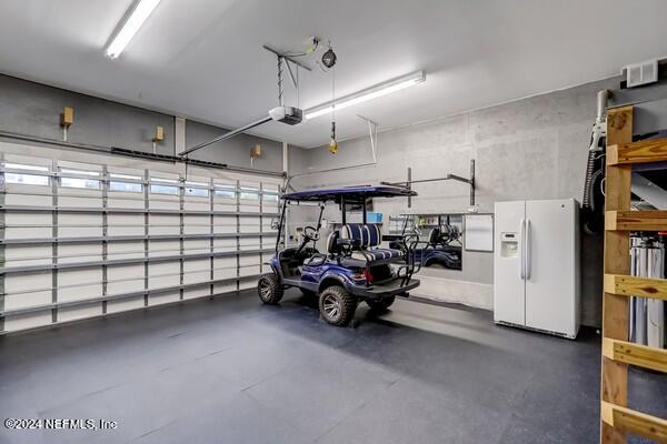 3081 Pullian Court Jacksonville Beach, FL 32250 - Photo 44 of 56 a view of a garage with furniture