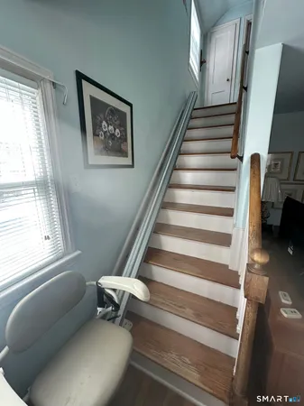 a city view of water and trees