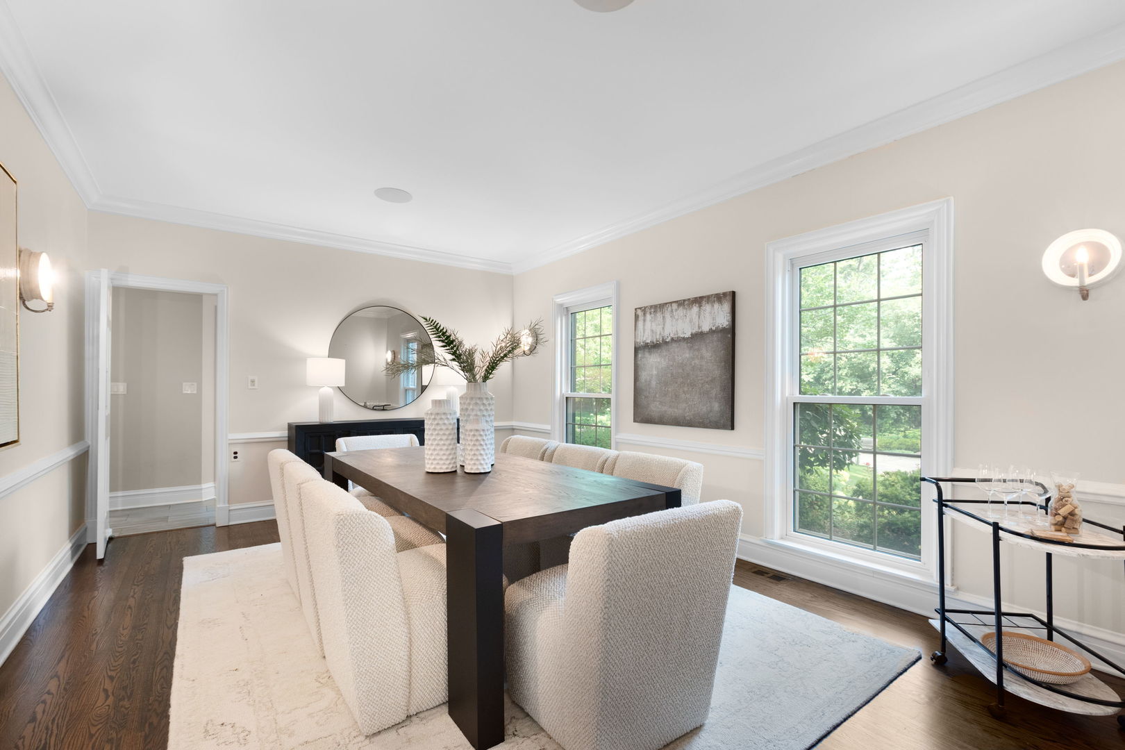 209 North Green Bay Road Lake Forest, IL 60045 - Photo 12 of 51 a view of a room that has a couch and a table in it