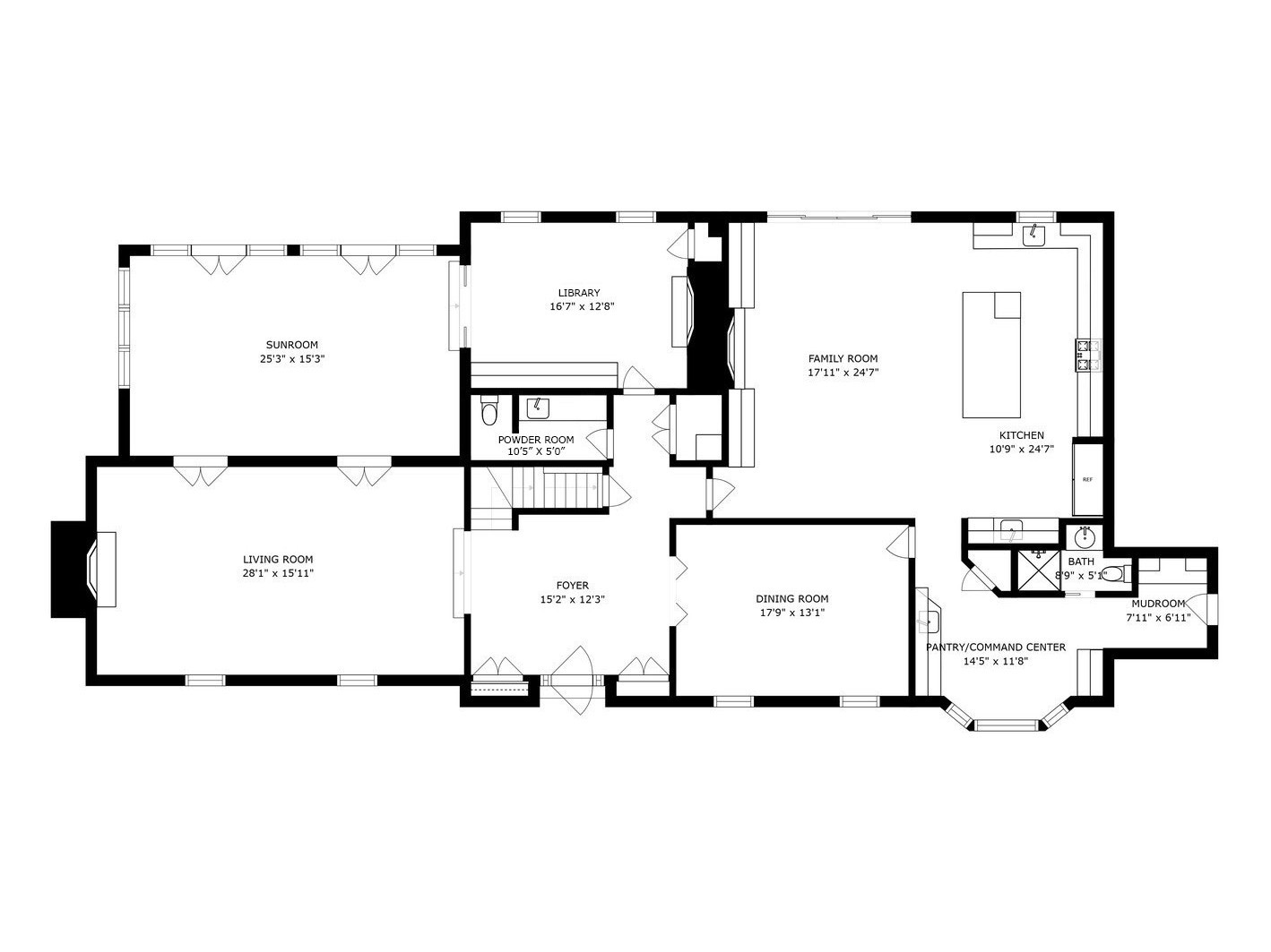 209 North Green Bay Road Lake Forest, IL 60045 - Photo 49 of 51 a picture of a floor plan