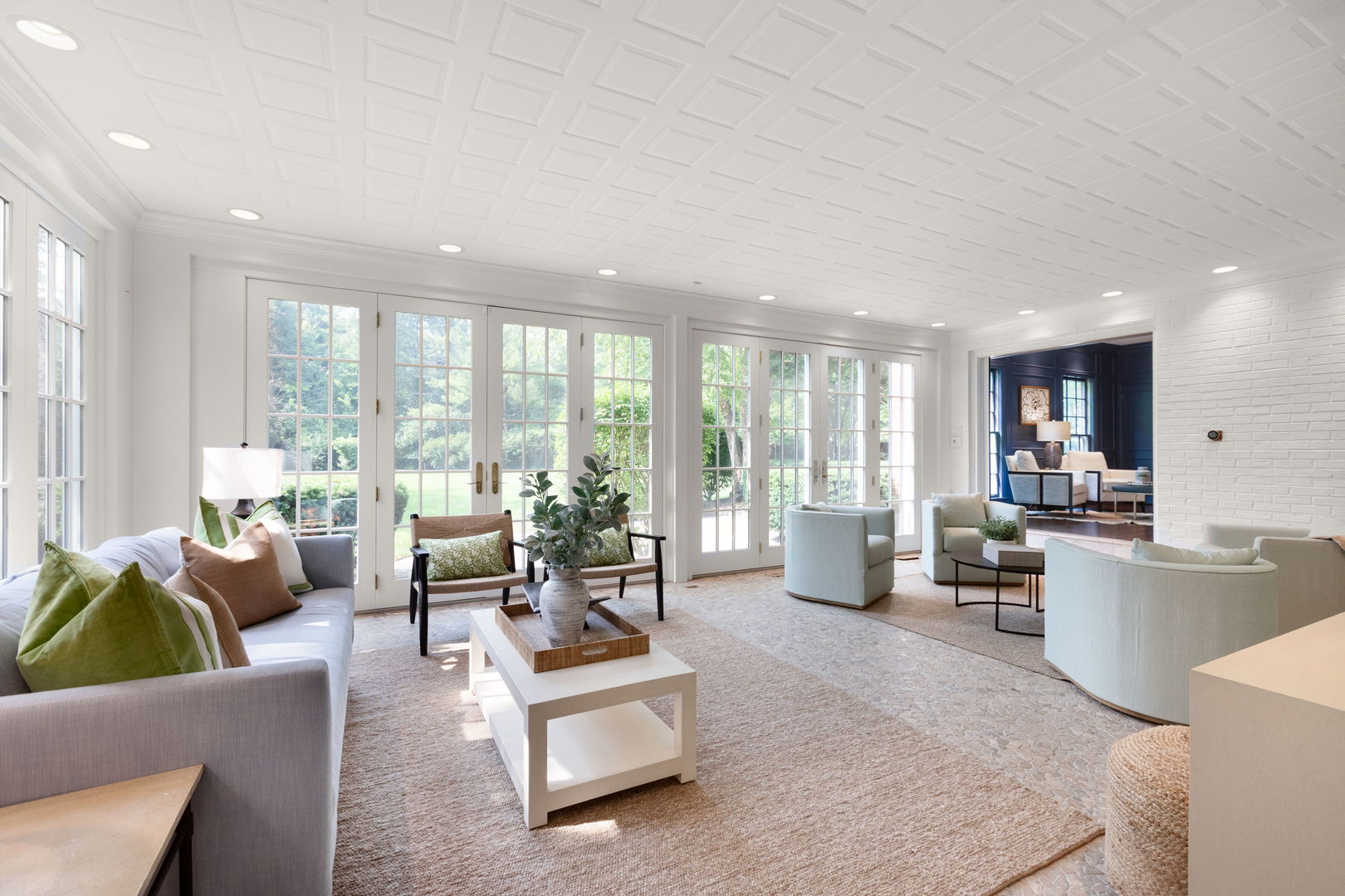 209 North Green Bay Road Lake Forest, IL 60045 - Photo 6 of 51 a living room with furniture and a large window