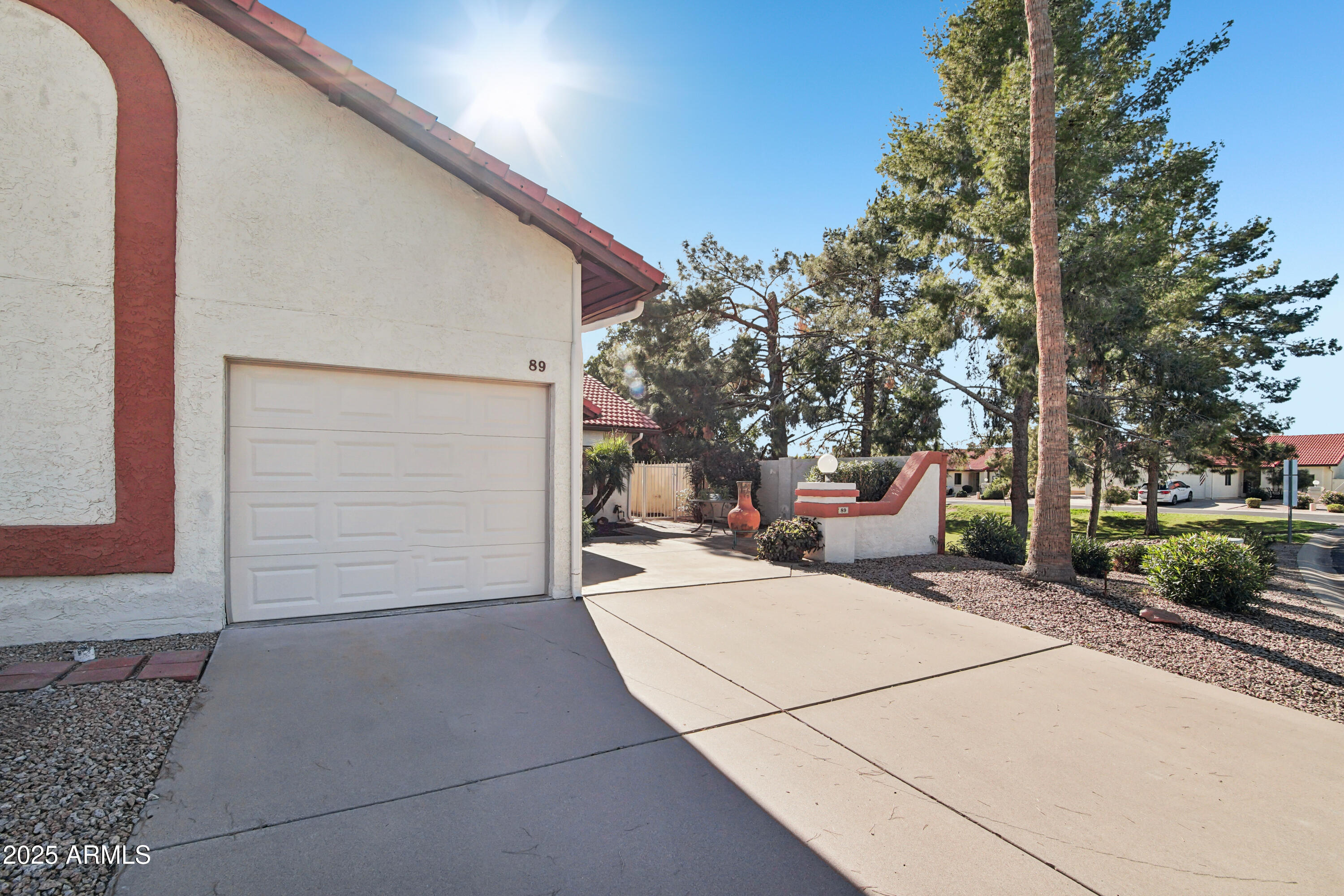 542 South Higley Road, Unit 89 Mesa, AZ 85206 - Photo 2 of 30 a view of a back yard of the house
