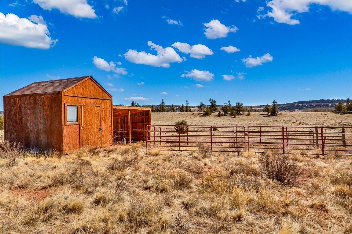 1528 Silver Heels Road Fairplay, CO 80440 - Photo 34 of 50 a view of a yard with a house