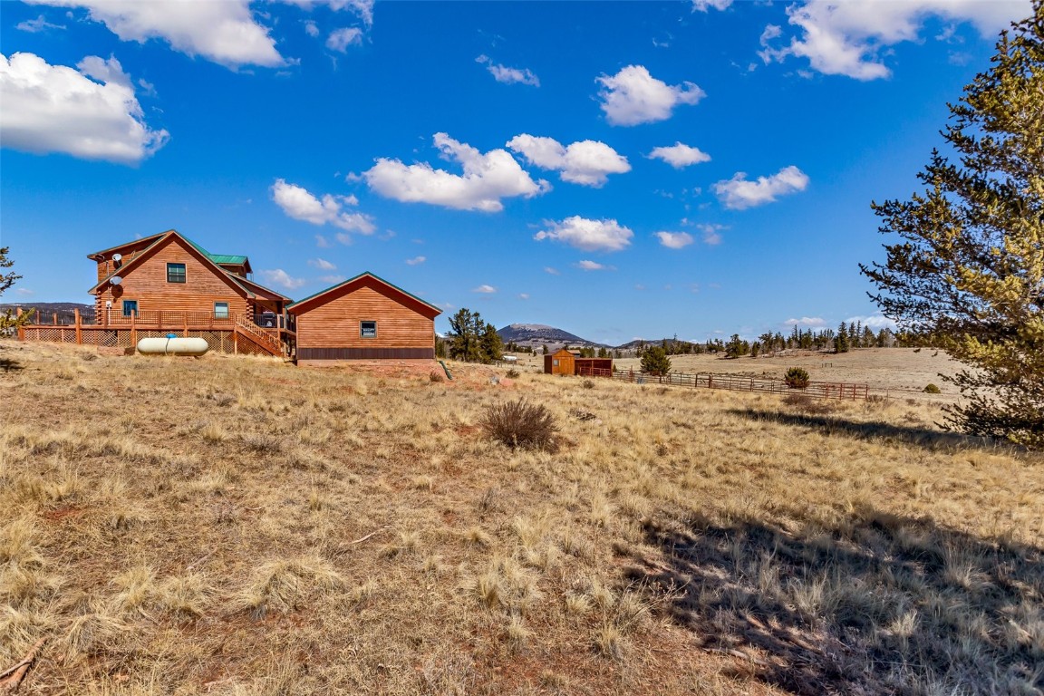 1528 Silver Heels Road Fairplay, CO 80440 - Photo 46 of 50 a view of a house with a yard