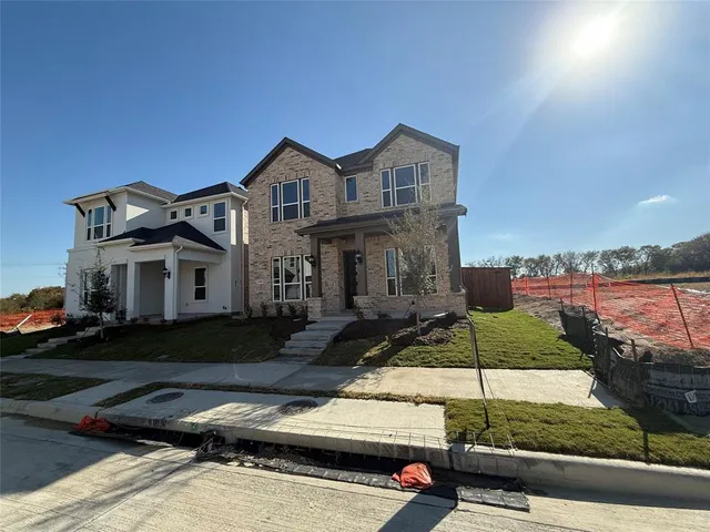 a front view of a house with entertaining space