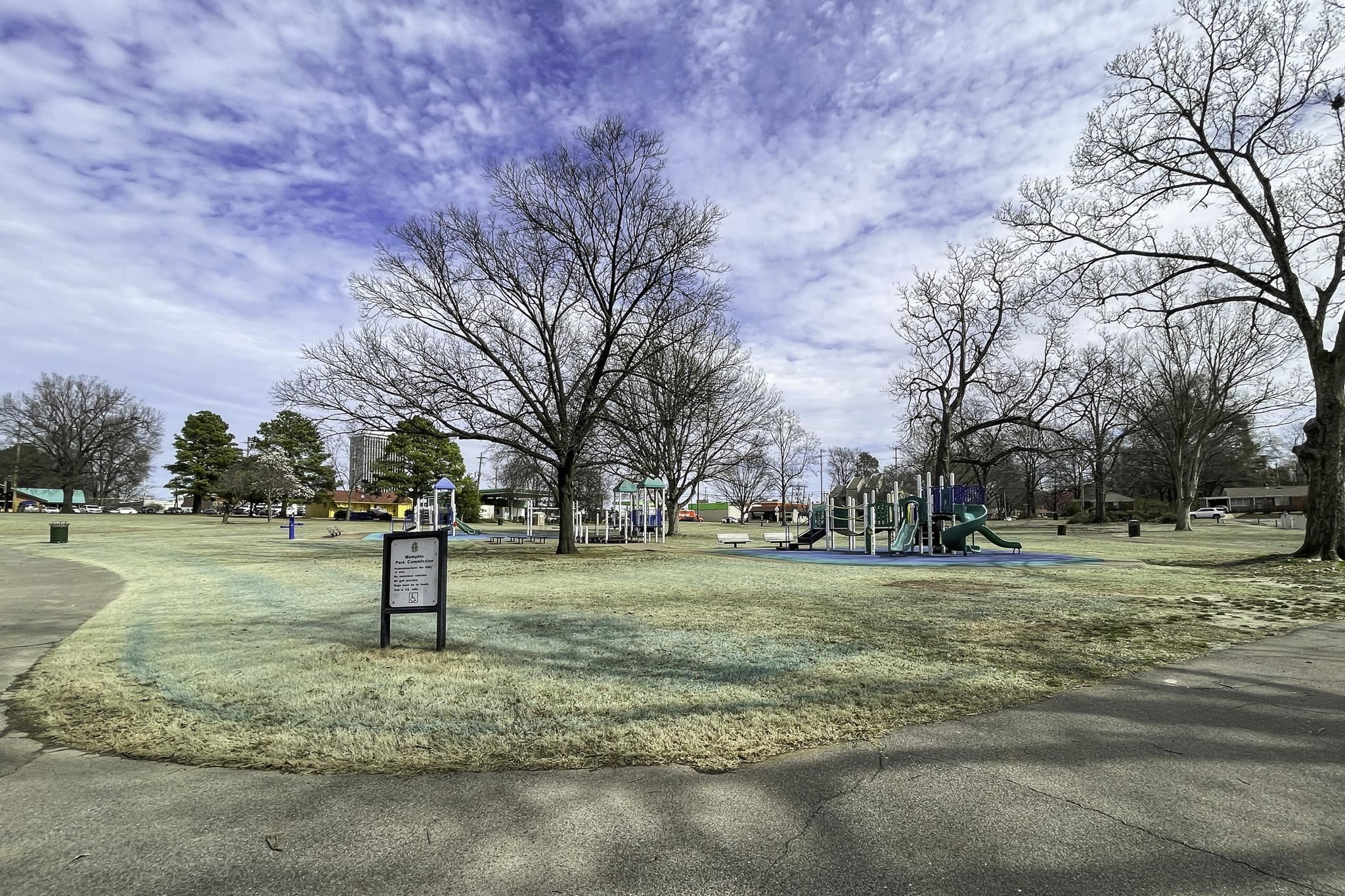 5077 New Castle Road Memphis, TN 38117 - Photo 36 of 37 a view of a yard with of trees