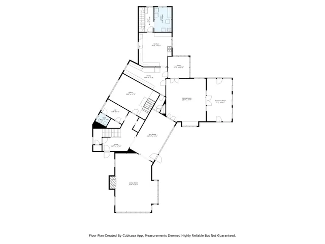 a picture of floor plan
