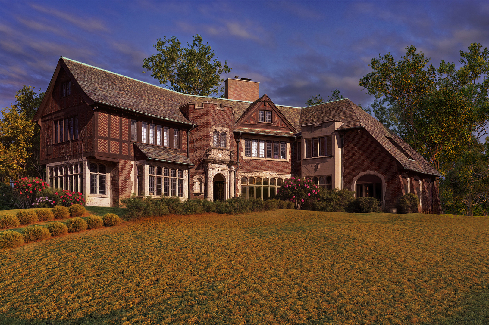 2122 West Hopkins Place Chicago, IL 60643 - Photo 36 of 36 a front view of a house with a yard