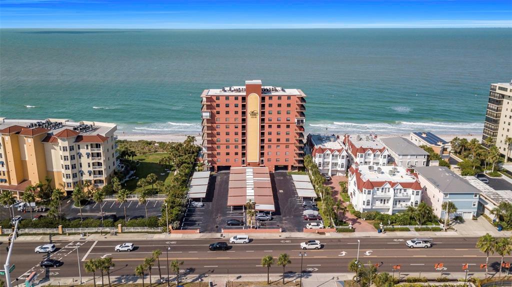 15316 Gulf Boulevard, Unit 604 Madeira Beach, FL 33708 - Photo 68 of 82 a city view with tall buildings