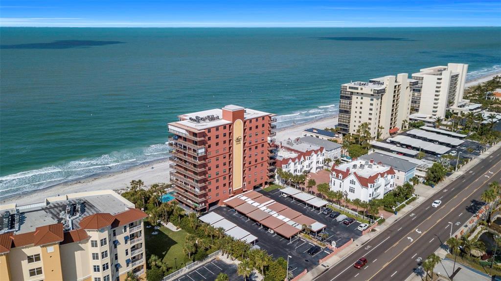 15316 Gulf Boulevard, Unit 604 Madeira Beach, FL 33708 - Photo 77 of 82 a view of a city and ocean