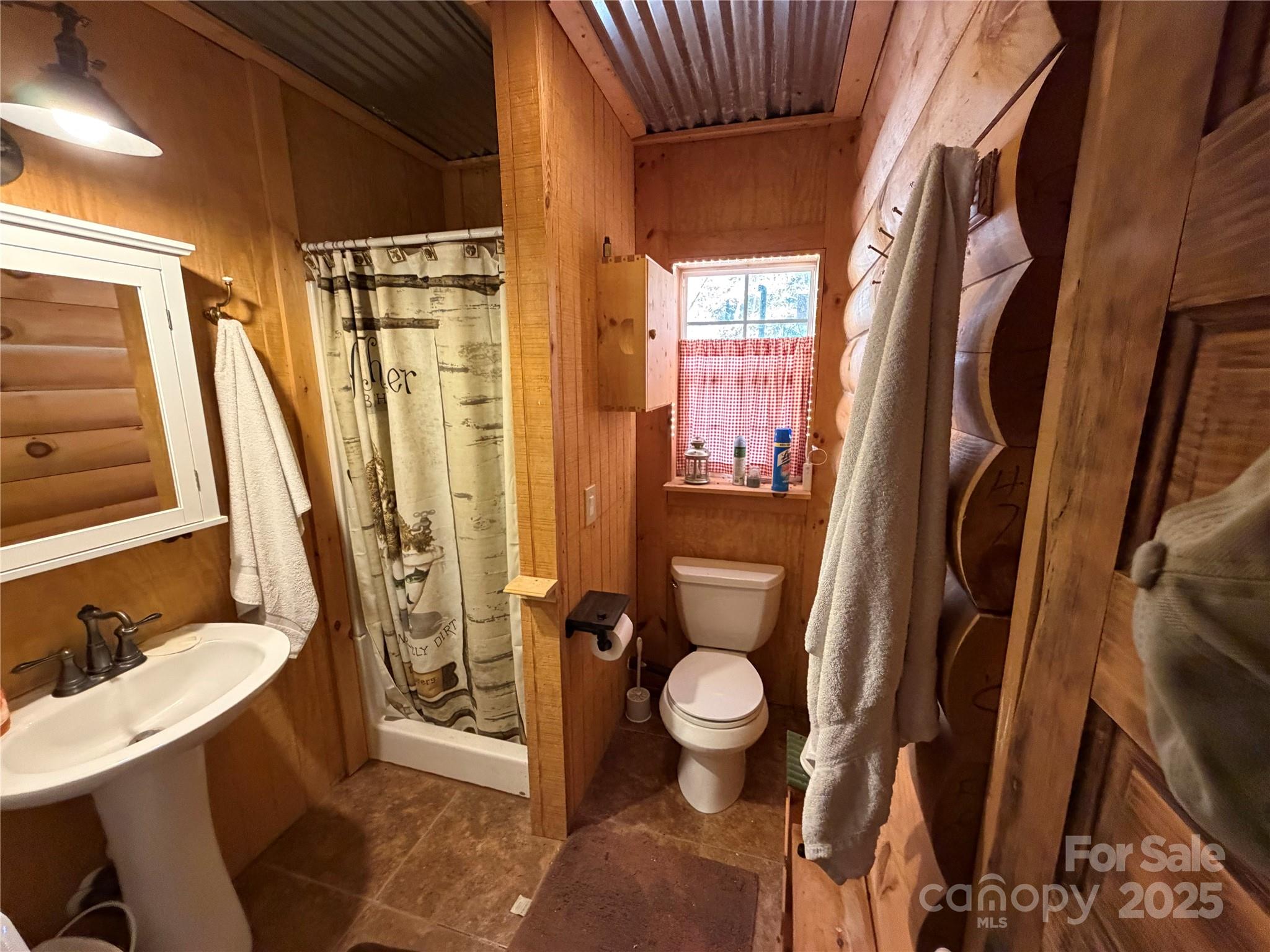 1917 Longbottom Road McGrady, NC 28649 - Photo 21 of 32 a bathroom with a sink toilet and shower