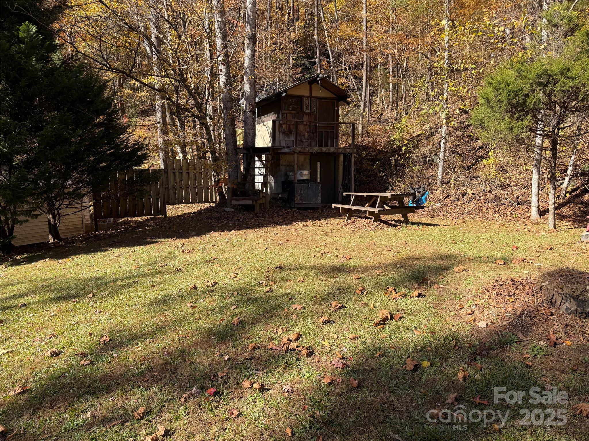 1917 Longbottom Road McGrady, NC 28649 - Photo 26 of 32 a view of a yard with snow on the road