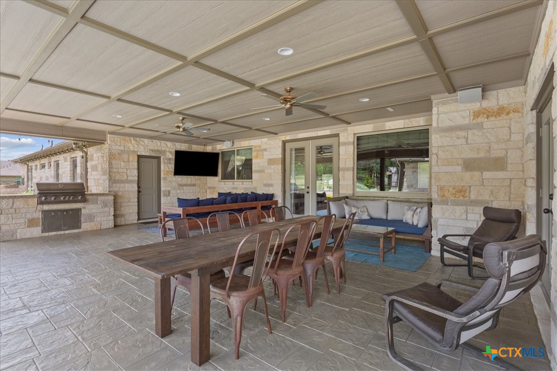 569 Messer Ranch Road Belton, TX 76513 - Photo 34 of 48 a view of a dining room with furniture