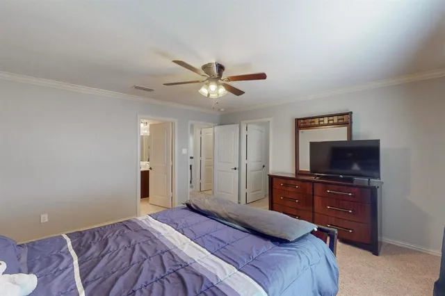 a view of a hallway with workspace