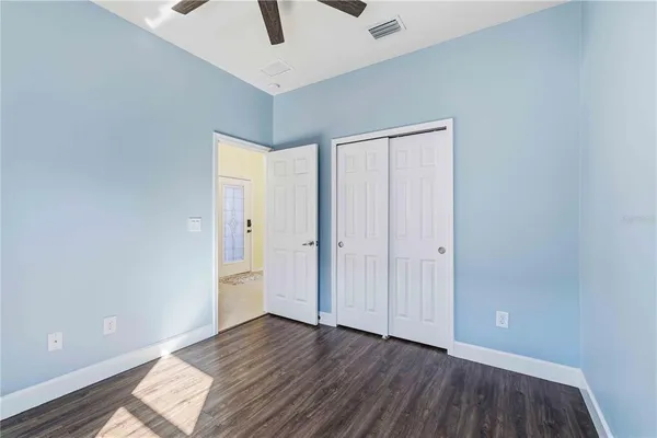 wooden floor in an empty room