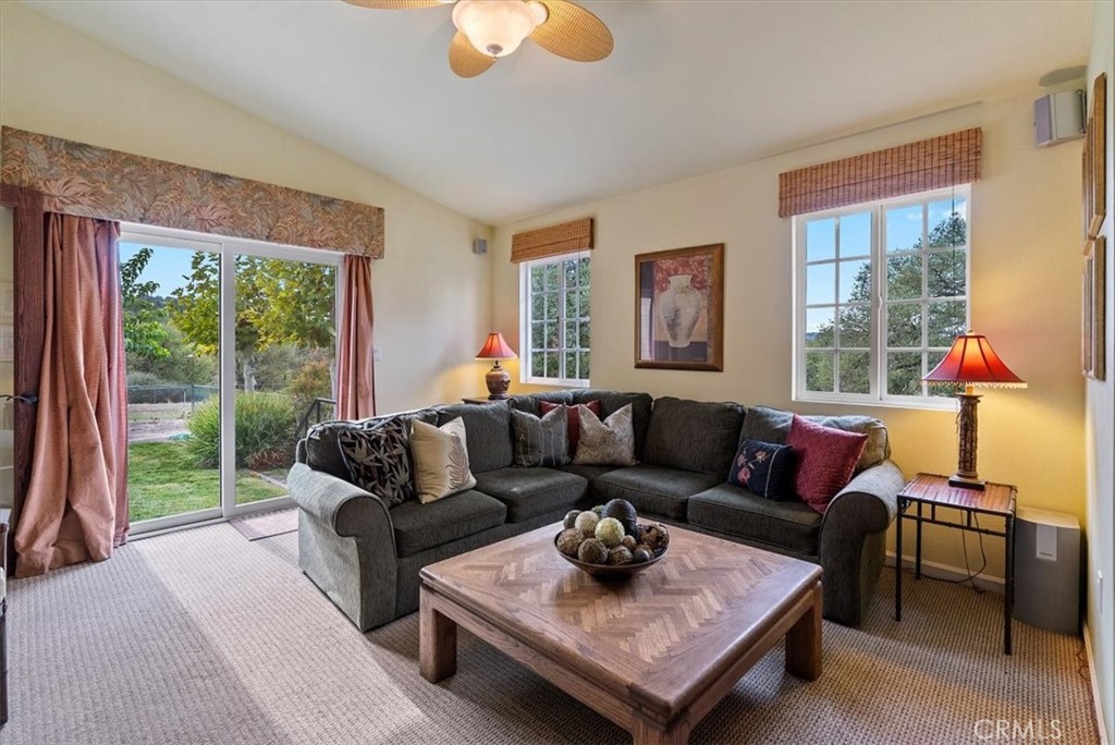 1505 Barley Grain Road Paso Robles, CA 93446 - Photo 11 of 56 a living room with furniture and a large window