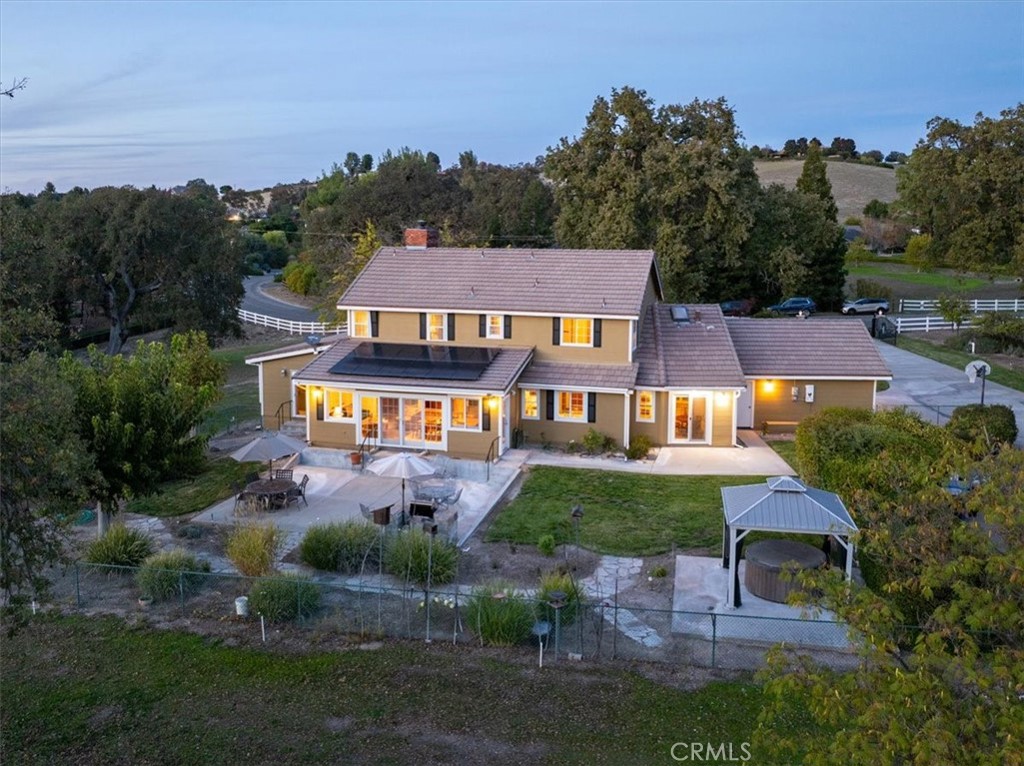 1505 Barley Grain Road Paso Robles, CA 93446 - Photo 55 of 56 an aerial view of a house