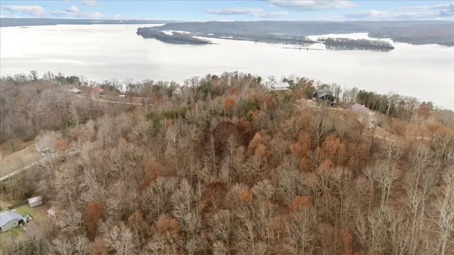 a view of city and mountain