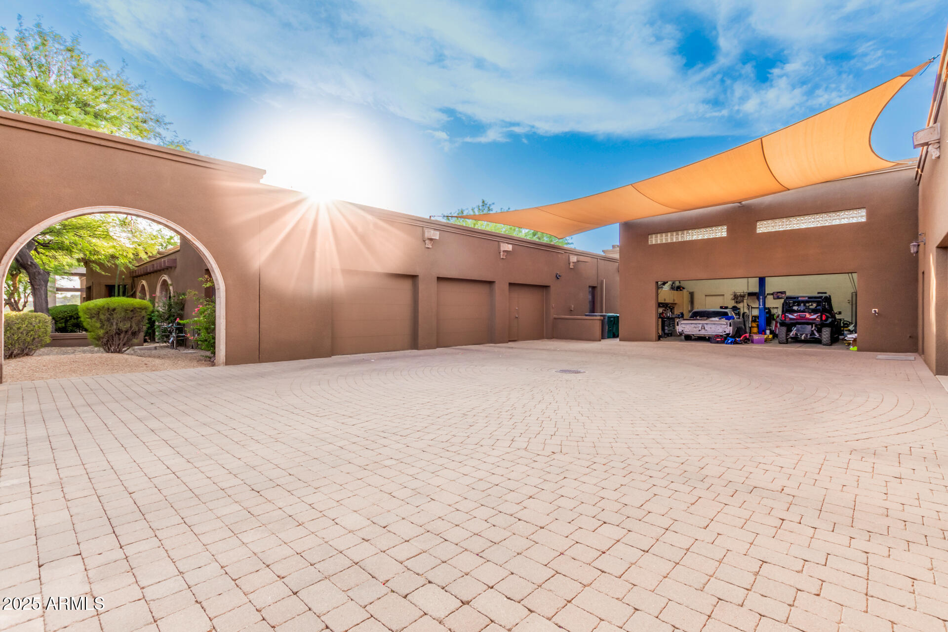 5100 East Cloud Road Cave Creek, AZ 85331 - Photo 23 of 43 a view of a car garage
