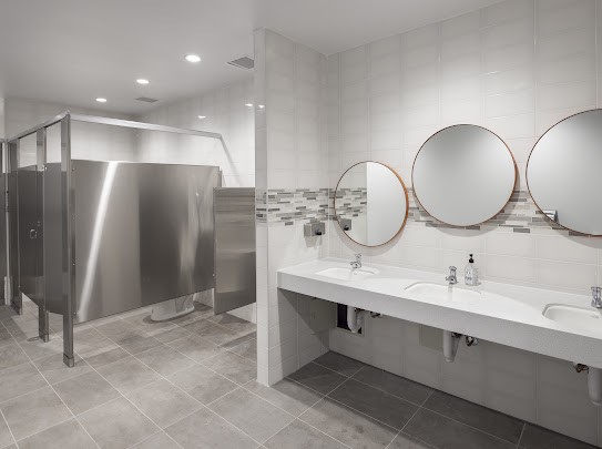 4229 North Fm Road 620, Unit 326 Austin, TX 78734 - Photo 4 of 6 a bathroom with a double vanity sink and a mirror