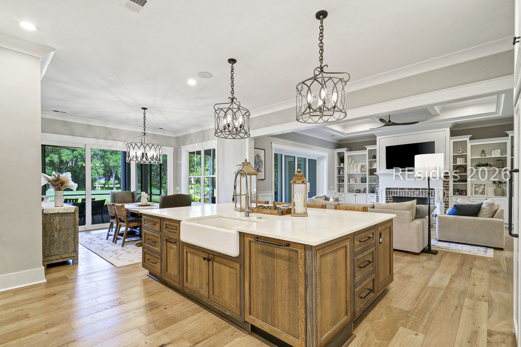 18 Ballybunion Way Bluffton, SC 29910 - Photo 15 of 64 Open kitchen and living area