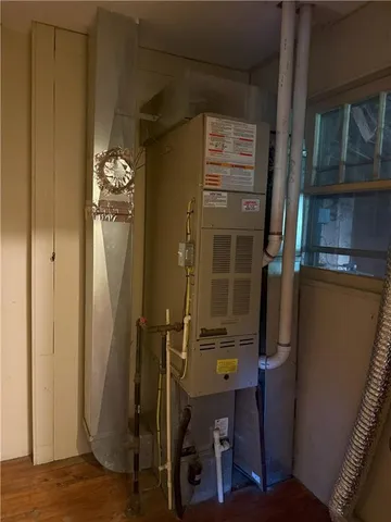 a view of a hallway with staircase