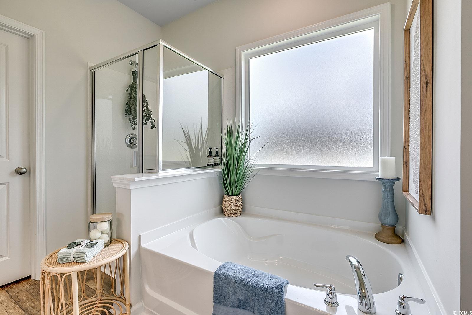 327 Dunlin Place Conway, SC 29526 - Photo 15 of 22 Bathroom featuring separate shower and tub
