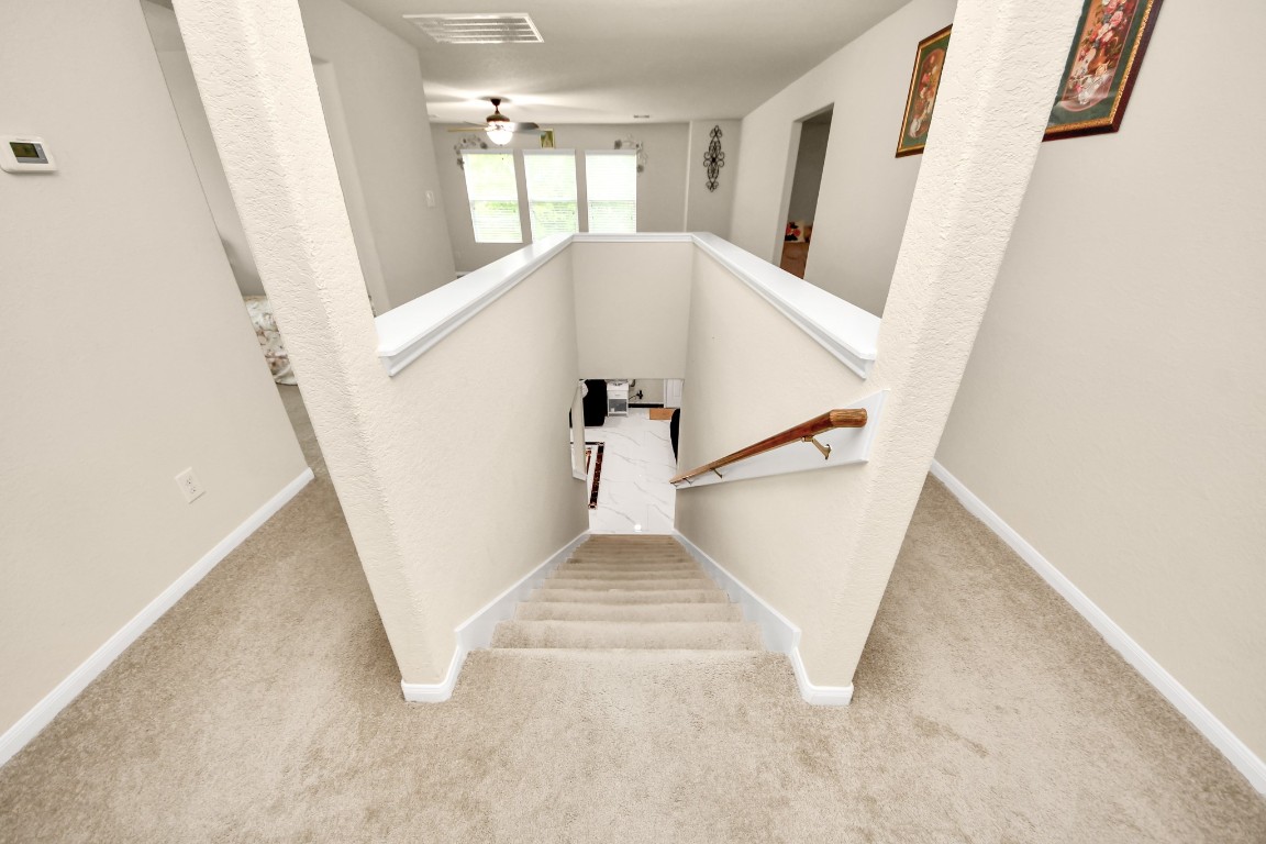 10207 Moonset Lane Houston, TX 77016 - Photo 13 of 34 a view of entryway and hallway