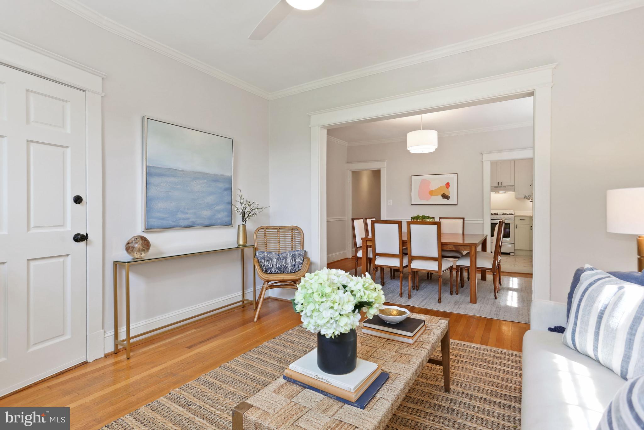 2325 37th Street Northwest, Unit 2 Washington, DC 20007 - Photo 2 of 39 Living Room