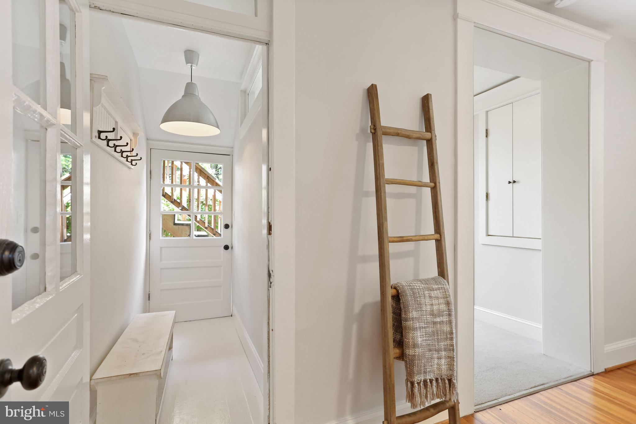 2325 37th Street Northwest, Unit 2 Washington, DC 20007 - Photo 25 of 39 Mudroom out to Shared Patio