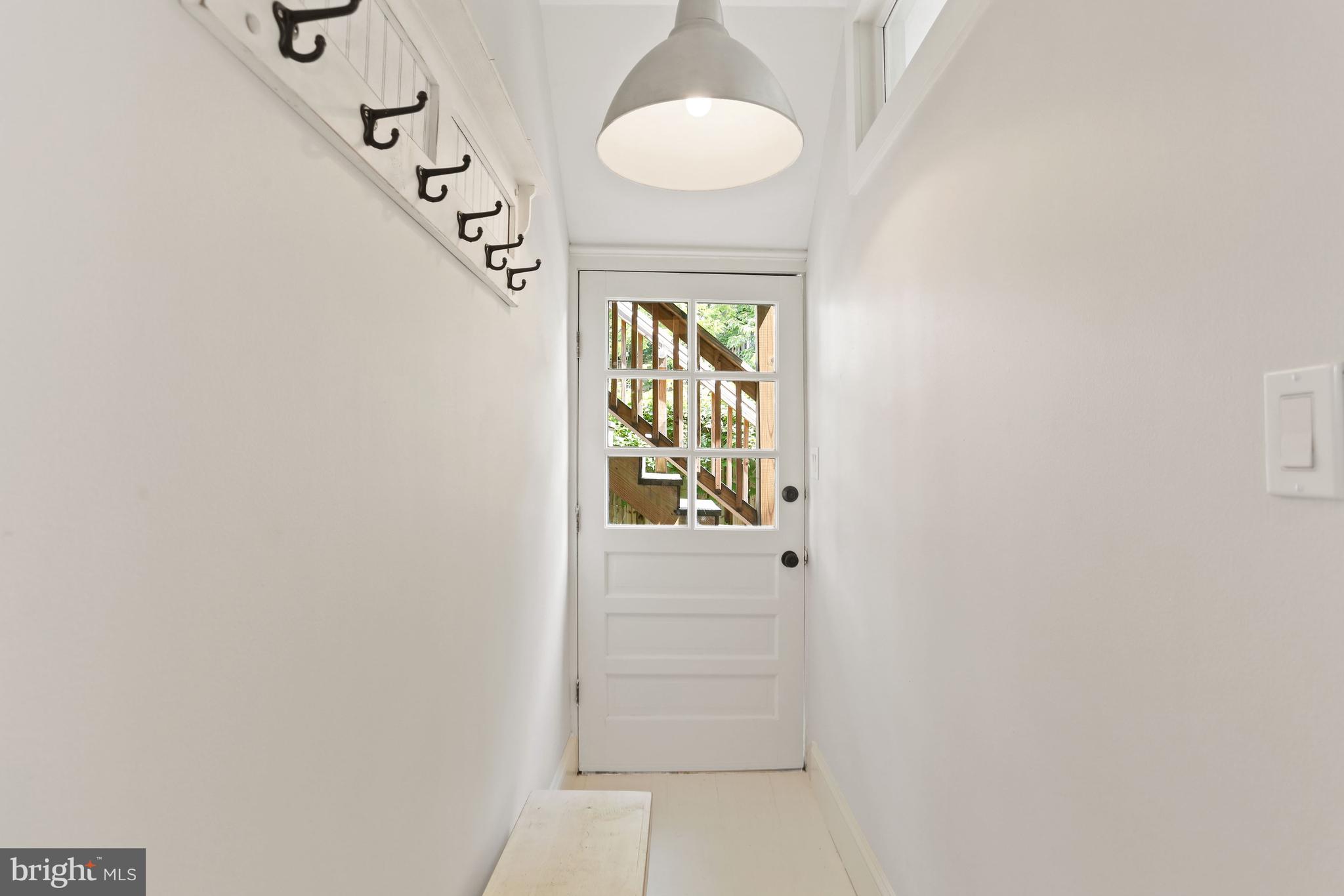 2325 37th Street Northwest, Unit 2 Washington, DC 20007 - Photo 26 of 39 Mudroom out to Shared Patio