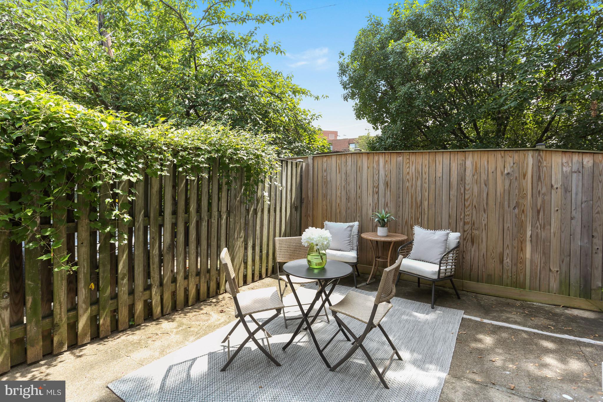 2325 37th Street Northwest, Unit 2 Washington, DC 20007 - Photo 28 of 39 Shared Patio Space