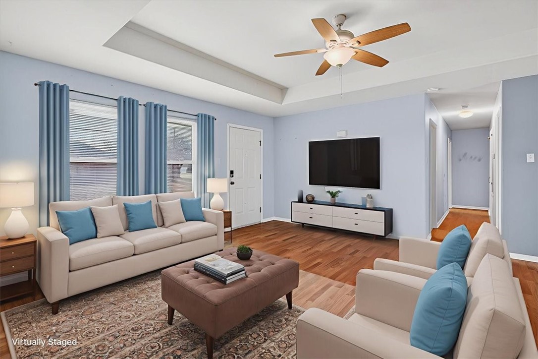 850 Purdue Road Corpus Christi, TX 78418 - Photo 9 of 39 a living room with furniture and a flat screen tv