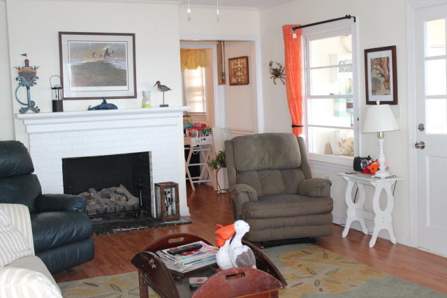 830 Ross Road Bath, NC 27808 - Photo 17 of 40 Great Room and Fireplace