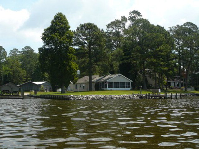 830 Ross Road Bath, NC 27808 - Photo 2 of 40 Direct Pamlico River waterfront with pier, canal and boat house with a lift