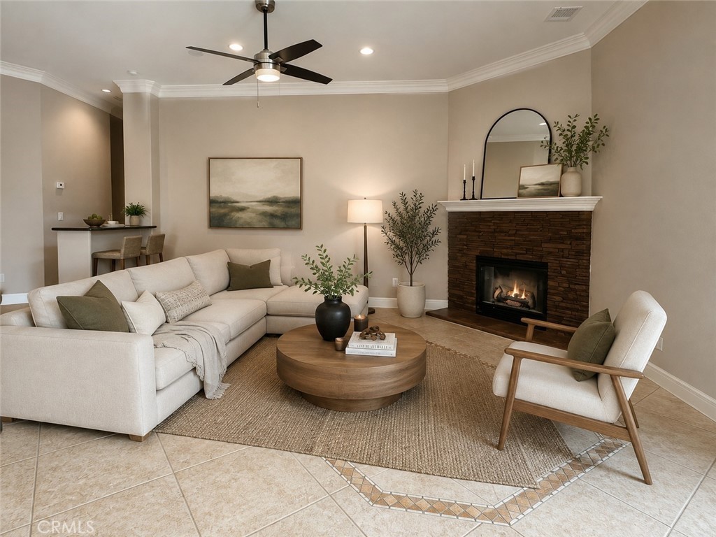 48923 Taos Road Cabazon, CA 92230 - Photo 3 of 19 Virtually staged living room
