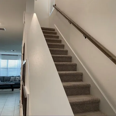 a view of entryway and hall