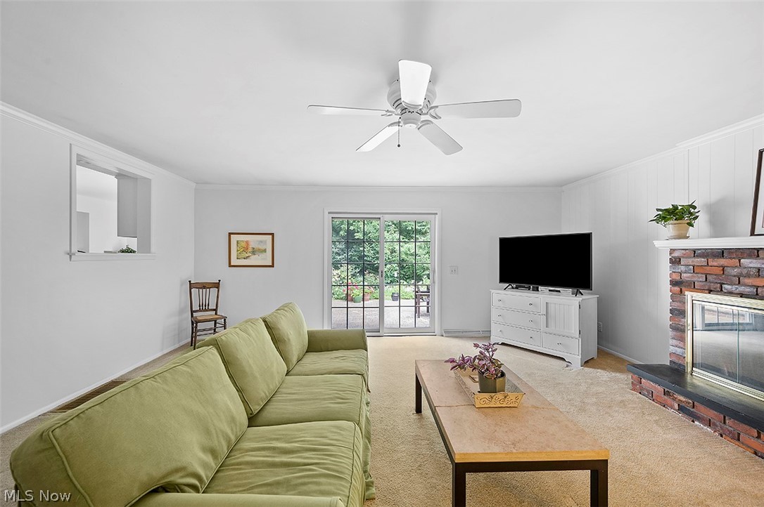 116 Fernwood Road Chagrin Falls, OH 44022 - Photo 4 of 25 Pass through from Kitchen Overlookin the Family Room Addition