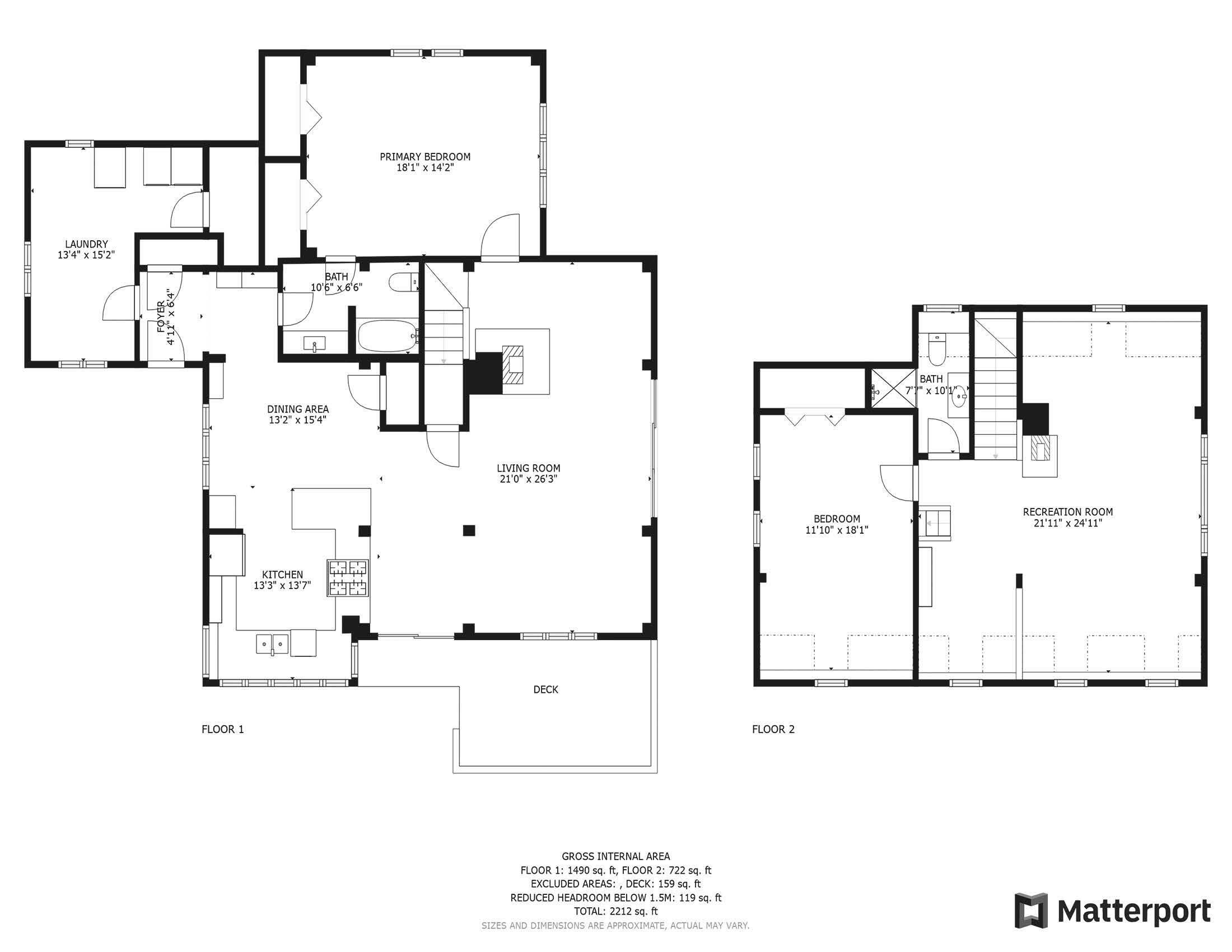 57 Flapjack Lane Cushing, ME 04563 - Photo 61 of 61 Flapjack Lane Floor Plan