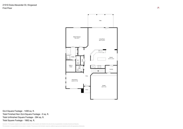 $2,550 | 21510 Duke Alexander Drive, Kingwood, TX 77339