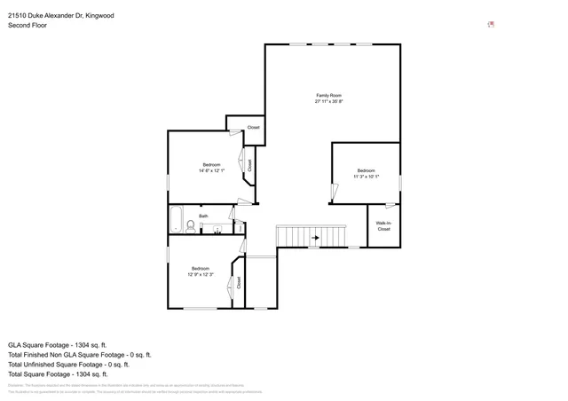 $2,550 | 21510 Duke Alexander Drive, Kingwood, TX 77339