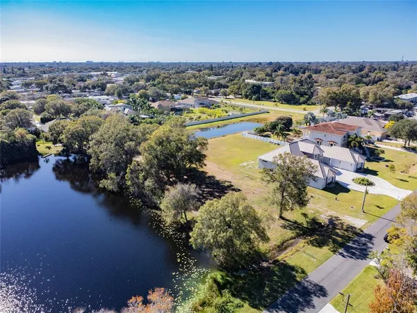 a view of a city with ocean view